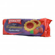 Печенье Кухмастер тарталетки клубничные 240г Печенье Кухмастер тарталетки клубничные 240г