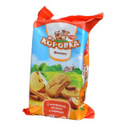 Печенье Ротфронт Коровка начинка яблоко с корицей 160г