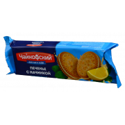 Печенье Чайкофский с начинкой с лимонным вкусом 85г