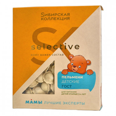 Пельмени Сибирская коллекция детские Гост 500г