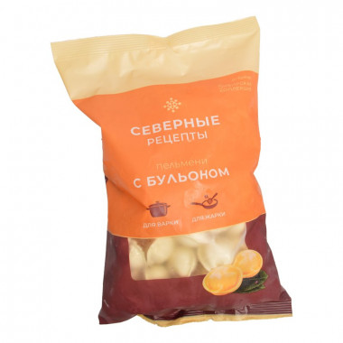 Пельмени Сибирская коллекция с бульоном 900г