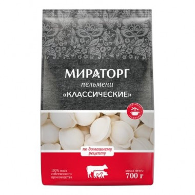 Пельмени Мираторг Классические 700г