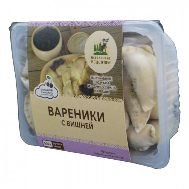 Вареники Карельские рецепты с вишней 500г ручная лепка