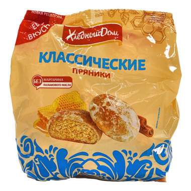 Пряники Хлебный дом классические 300г