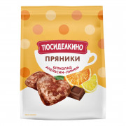 Пряники Посиделкино шоколад апельсин лимон 250г