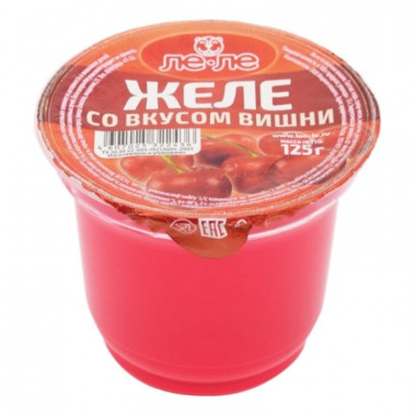 Желе Ле-ле со вкусом вишни 125г