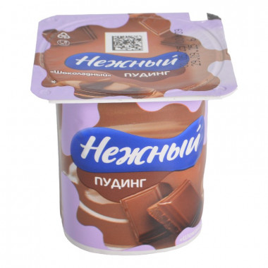 Пудинг Нежный молочный Шоколадный 3,0% 4*100г
