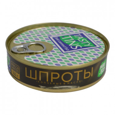 Шпроты Тасти Тинс в масле 160г ключ