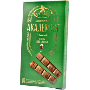Шоколад Крупская КФ Академия темный кофе с виски 168г