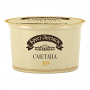 Сметана Брест-Литовская 20% 180г Сметана Брест-Литовская 20% 180г