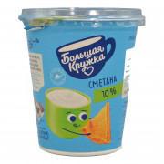 Сметана Большая кружка 10% 300г