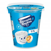 Сметана Большая кружка 15% 300г
