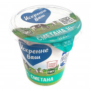 Сметана Искренне Ваш 10% 300г