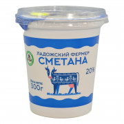 Сметана Ладожский Фермер 20% 300г