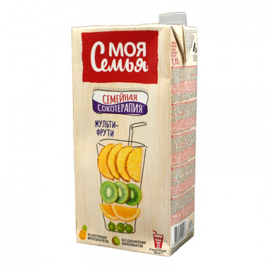 Нектар Моя Семья мультифруктовый 1,93л