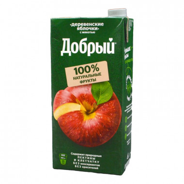 Нектар Добрый "Деревенские яблочки" 2л