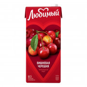 Напиток сокосодержащий Любимый яблоко-вишня-черешня 0,95л
