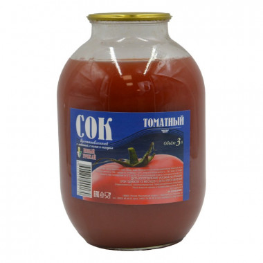 Сок Новый урожай томатный 3л СКО