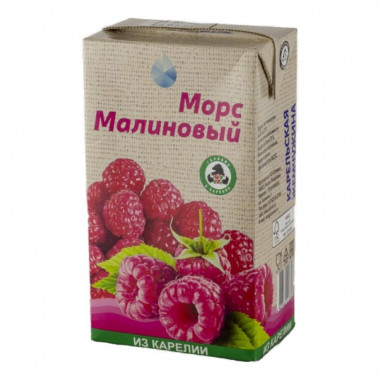 Морс Славмо малиновый 1л тетра пак