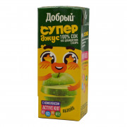 Сок Добрый Супер Джус яблоко 0,2л