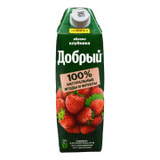 Напиток Добрый яблоко клубника 1л