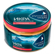Икра Русское море мойвы деликатесная с лососем 165г