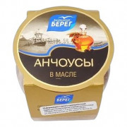 Анчоусы Балтийский берег кильки в масле 145г