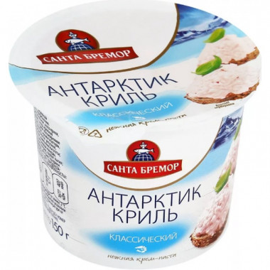 Паста Санта-Бремор Антарктик криль классическая 150г