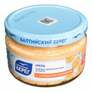 Икра Балтийский берег Деликатесная с/с в соусе с ароматом копчения 180г