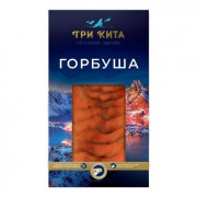Горбуша Три кита ломтики с/с в/у 100г