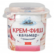 Крем-фиш Европром кальмар с креветками 150г