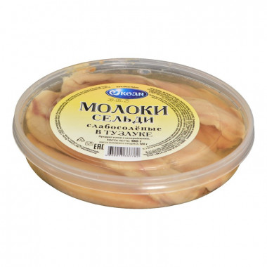 Молоки Океан сельди с/с в тулузке 180г
