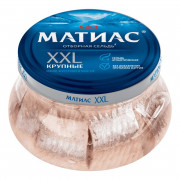 Сельдь Матиас филе-кусочки с/с XXL отборный в масле 260г Сельдь Матиас филе-кусочки с/с XXL отборный в масле 260г