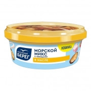 Микс Балтийский берег морской в масле с овощами 300г