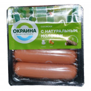 Сосиски Окраина С натуральным молоком 350г