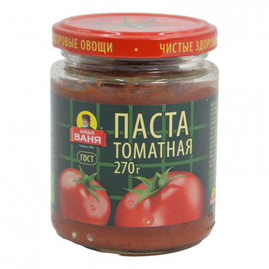 Паста томатная Дядя Ваня 270г ст/б