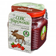 Соус Карельский лесной из брусники и клюквы с можжевельником 230г ст/б
