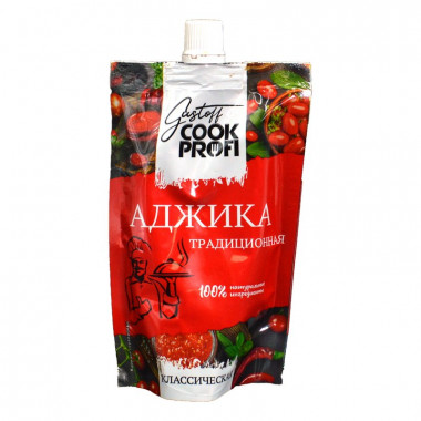 Аджика Густофф Кук Профи томатный соус 150г дой-пак