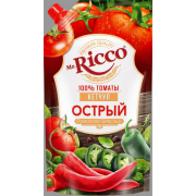 Кетчуп Mr. Ricco Помодоро спешиал острый 300г дой-пак