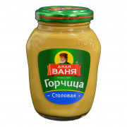 Горчица Дядя Ваня столовая 140г ст/б