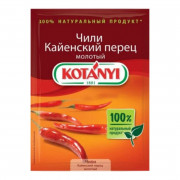 Приправа Котани чили молотый кайенский перец 25г