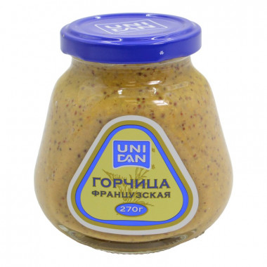 Горчица Юни Дан французская 270г ст/б