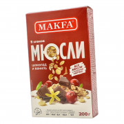 Мюсли Макфа 5 злаков шоколад и ваниль 200г