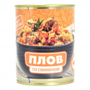 Плов Онежские деликатесы со свининой 350г ж/б ключ