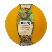 Сыр Ларец с грецким орехом 45% 1кг шар пф Сыр Ларец с грецким орехом 45% 1кг шар пф