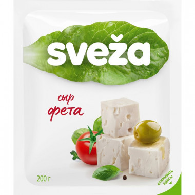 Сыр Савушкин Фета Свежа 45% 200г