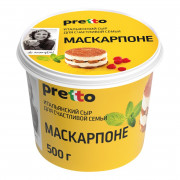 Сыр Унагранде Маскарпоне Претто 80% 500г