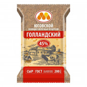 Сыр Юговской Голландский 45% 200г