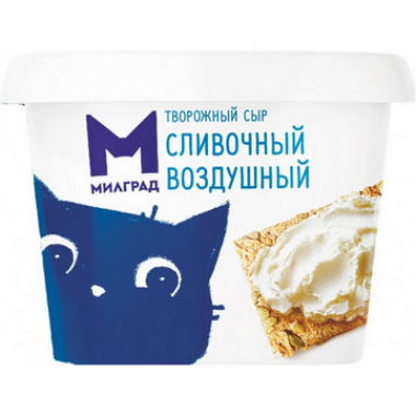 Сыр Милград творожный сливочный 130г