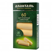 Сыр Аланталь плавленый сливочный №60 40% батончики 140г